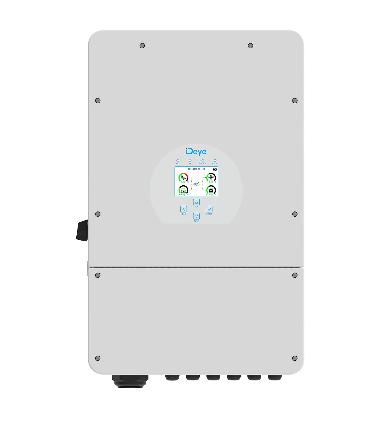 Deye SUN-12K-SG02LP1-EU-AM3 Хибриден Монофазен Инвертор 12KW (LV) - 01