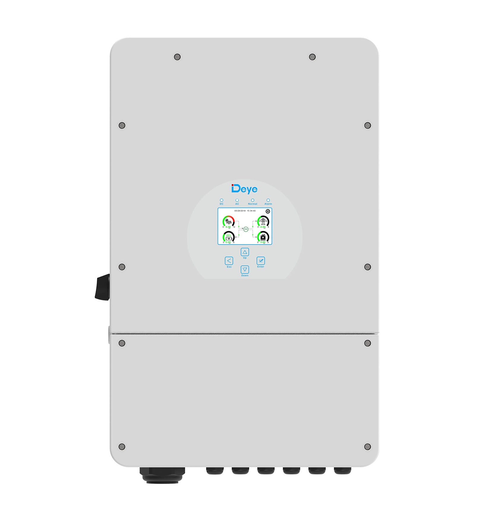 Deye SUN-12K-SG02LP1-EU-AM3 Хибриден Монофазен Инвертор 12KW (LV) - 01