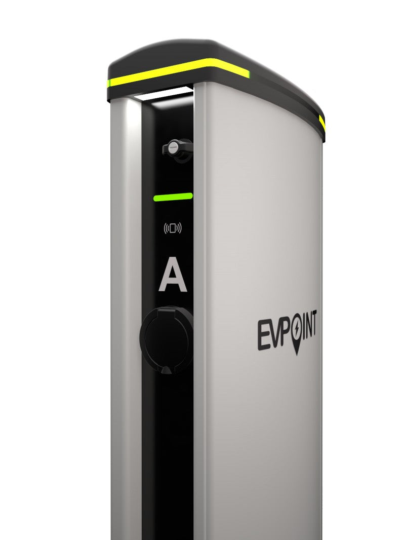 Зарядна станция EVPoint EV44 TOWER контакт Тип 2 | 2 x 22 kW AC