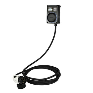 Зарядна станция EVPoint EV7 10м кабел Тип2 | 7.4 kW AC | черен цвят