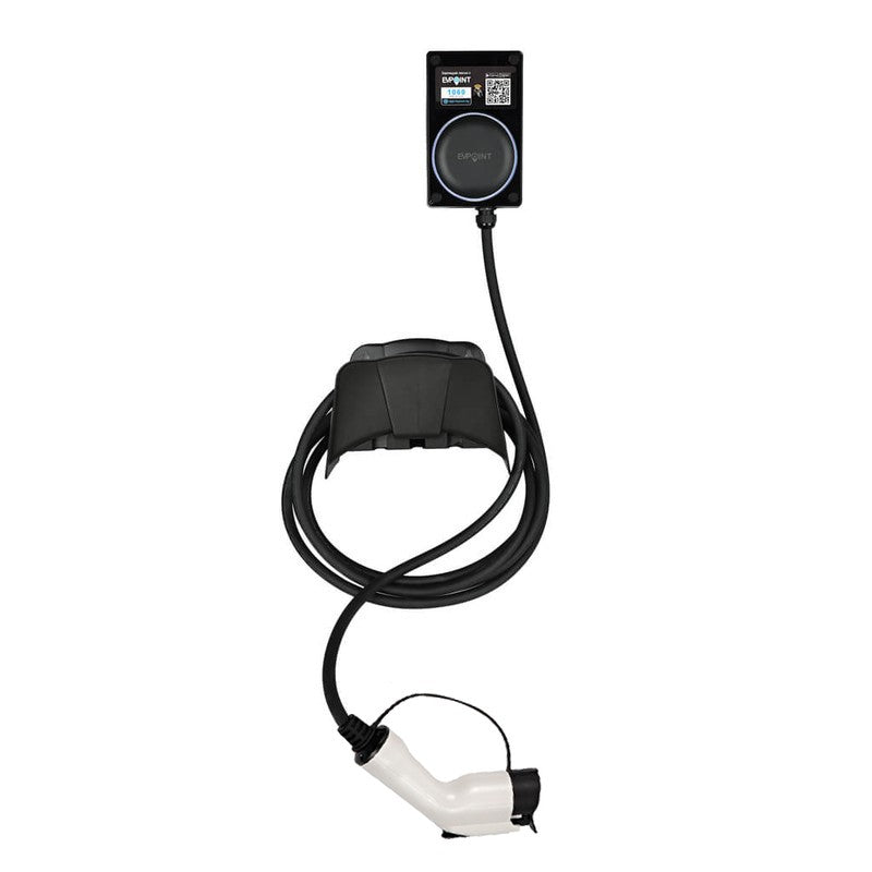 Зарядна станция EVPoint EV7 5м кабел Тип1 | 7.4 kW AC | черен цвят